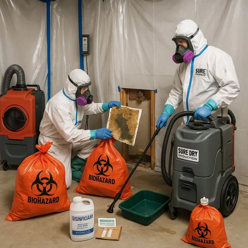 Contaminated Water Handling Protocols process in Kent, CT
